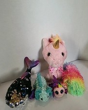 Plush Mixed Lot Of 4 Stuffed Animals