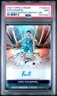 2025 Topps Chrome Kon Knueppel Refractors (PSA 9)