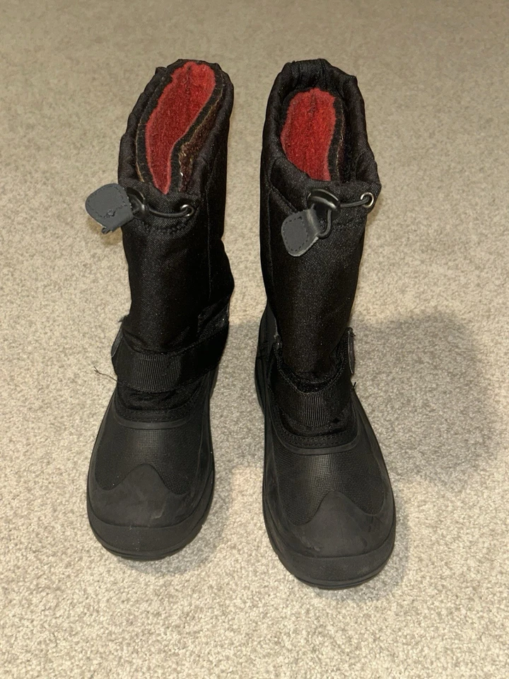 Botas impermeables aislantes Kamik para niños negras talla 5 Foto 3 de 4