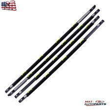 Outer Door Belt Weatherstrip Window Seal Molding Set For Honda Civic Sedan 96-00