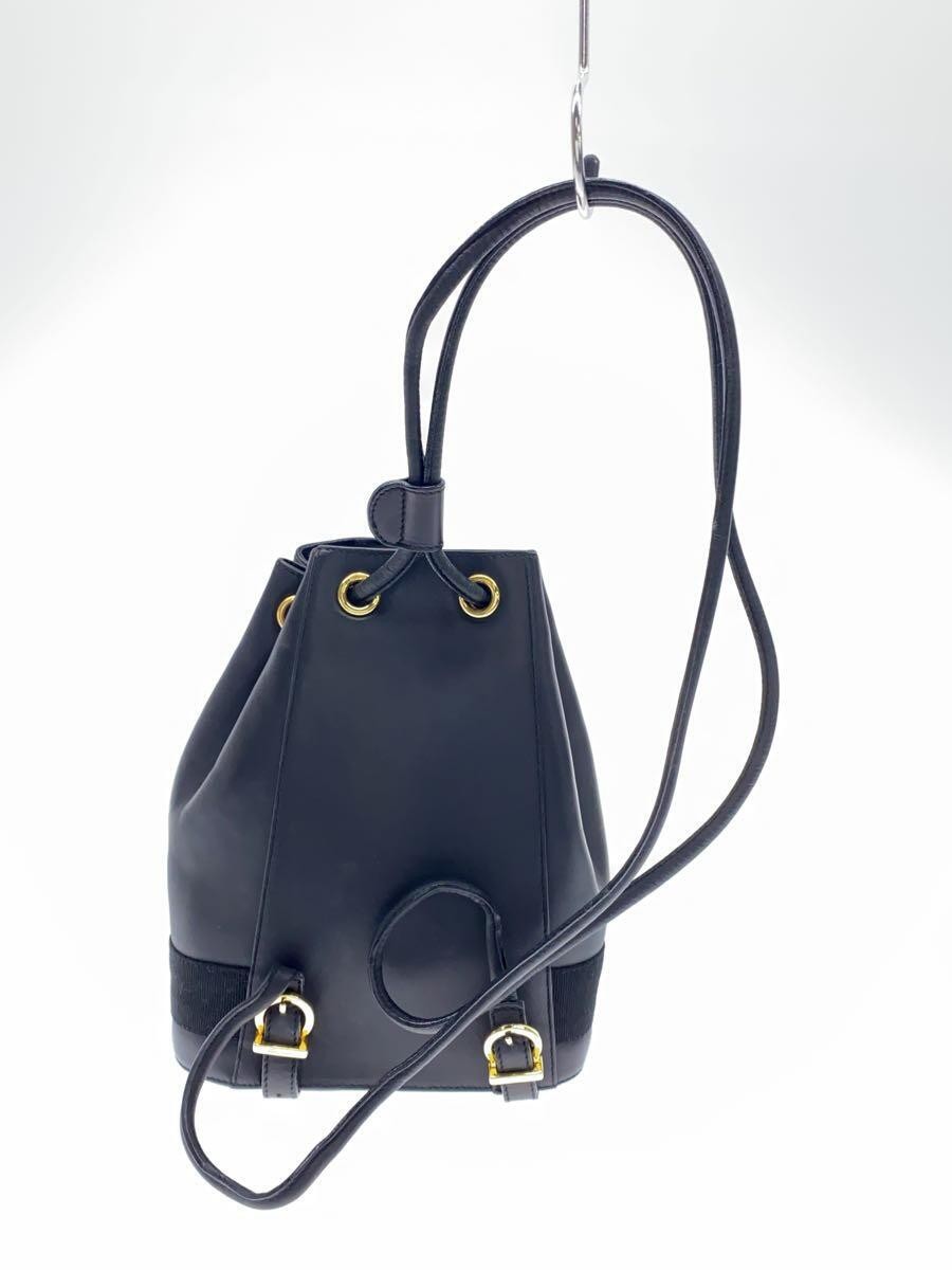 Salvatore Ferragamo Mini Drawstring Backpack Leat… - image 3