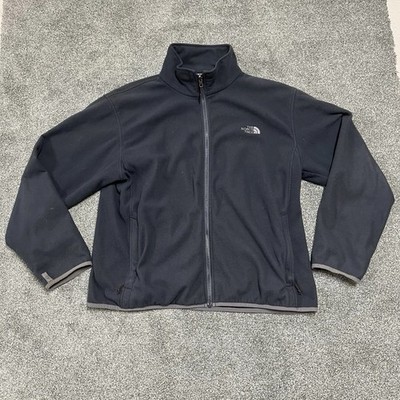     The North Face Fleece Jacket Mens XL Black Full Zip Outdoor