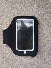 H&M Black Sport / Running Armband for Smartphone hook and eye fastening