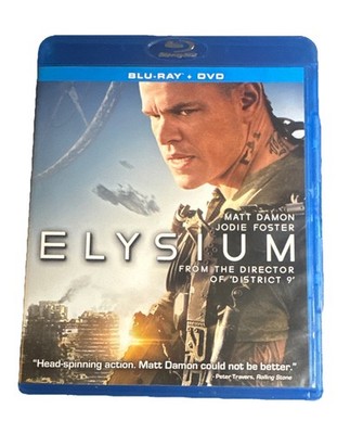 Elysium Blu-ray-Used-Free Shipping