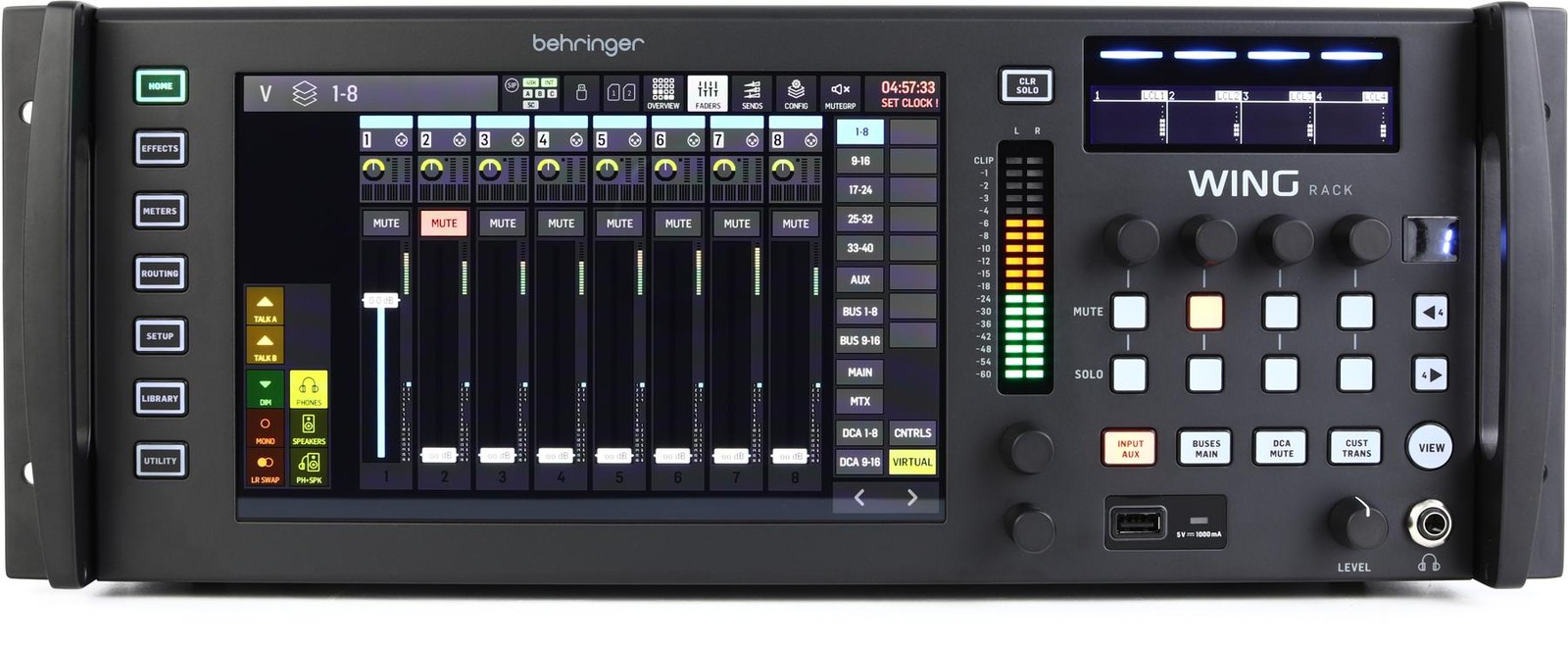 48-канальный цифровой микшер Behringer WING Rack
