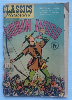 CLASSICS ILLUSTRATED #7 ROBIN HOOD