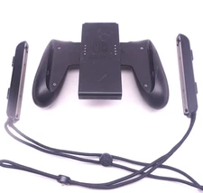 Nintendo Switch Joycon Strap Pair & Comfort Grip OEM HAC-011 014 Tested Official