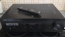 Yamaha A-S201 Integrated Amplifier 2-Channel 175W Class AB Black Remote