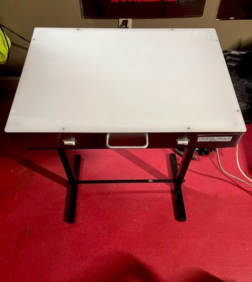 PORTA TRACE Model 1824 Gagne Stainless Steel Light Box 60 Watt 24 × 18