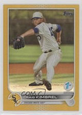 2022 Topps Series 1 1st Edition Gold Craig Kimbrel #2 0b3