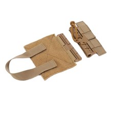 Tan 2pcs Outdoor Quick Release Cummerbund MOLLE Removal Buckle Nylon Portable