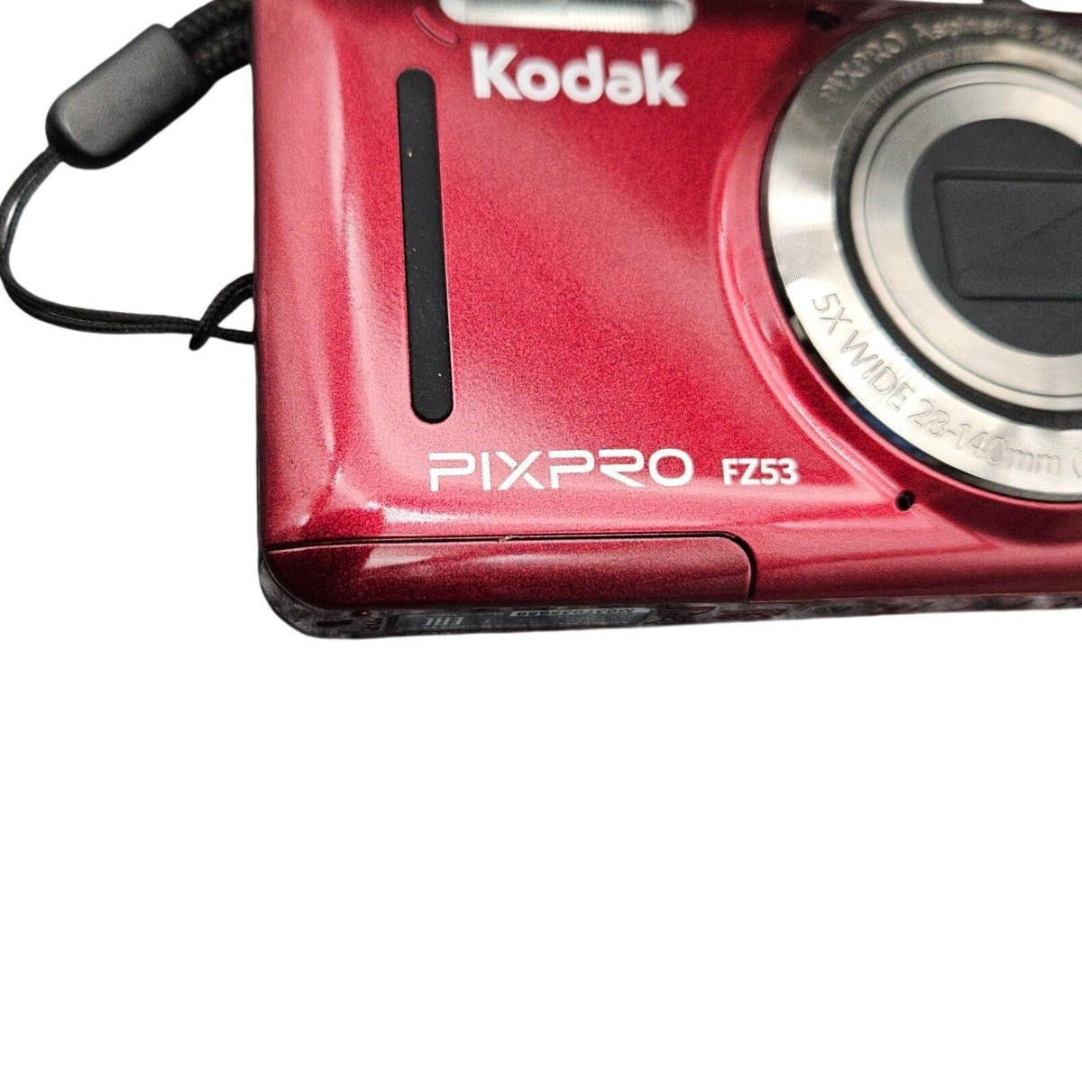 Kodak PIXPRO FZ53 Red Digital Camera 16MP Point and Shoot Bundle