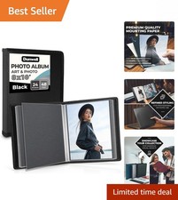 8x10 Photo Album with Durable Poly Cover - Display Your Art  Memories