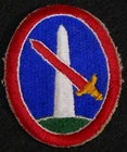 Original WW2 US Army Military District of Washington (MDW) SSI Insignia Patch