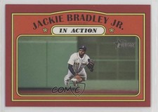 2021 Topps Heritage In Action Target Red Border Jackie Bradley Jr #172 o6b