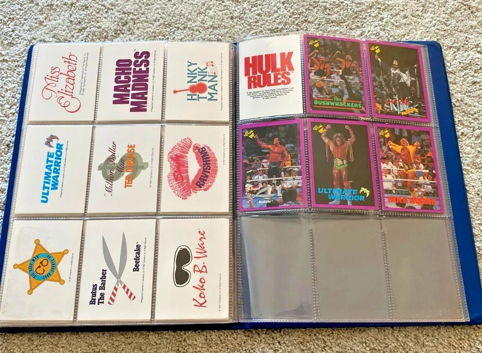 1990 Classic WWF Wrestling 145 Cards Complete Set + 5 Promos in Collectors Album - Image 4 of 4