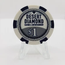 Desert Diamond Hotel Casino White Tanks Waddel Arizona 2024 $1 Casino Chip
