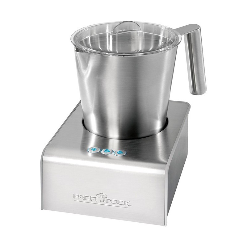 Mousseur à lait Proficook PC-MS 1032 : émulsionneur électrique en inox pour mousse de lait