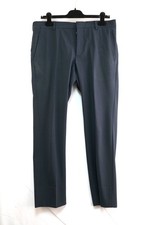 PRADA Men's Wool Tapered Trousers Slacks Black Size 48