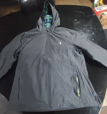 William Murray Jacket Mens Gray Golf Full Zip XXL Extra Extra Large Gray