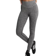 Victoria's Secret Pink Active High Waist Full Length Leggings Gray Seamless NWT