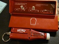 Heinz Ketchup Packet Roller Keychain Promotional Novelty Collectors FREE SHIP
