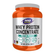 NOW Foods Sports Nutrition, Whey Protein Concentrate, 24 g With BCAAs