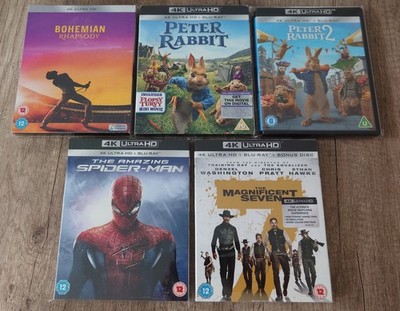 8x 4K Ultra HD + Blu-ray Filme