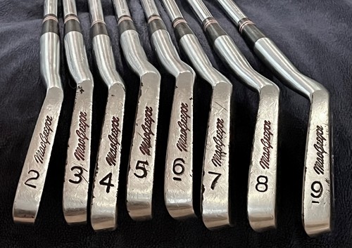 Vintage 1965 MacGregor Tourney MT2 Irons 2-iron - 9-iron Original Shafts & Grips