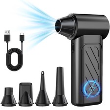 Compressed Air Duster Replaces Air Cans Computer Keyboard Dust Cleaner Blower...