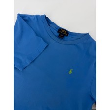 Polo Ralph Lauren Boys Blue Short Sleeve T-Shirt Top Size Large 14-16