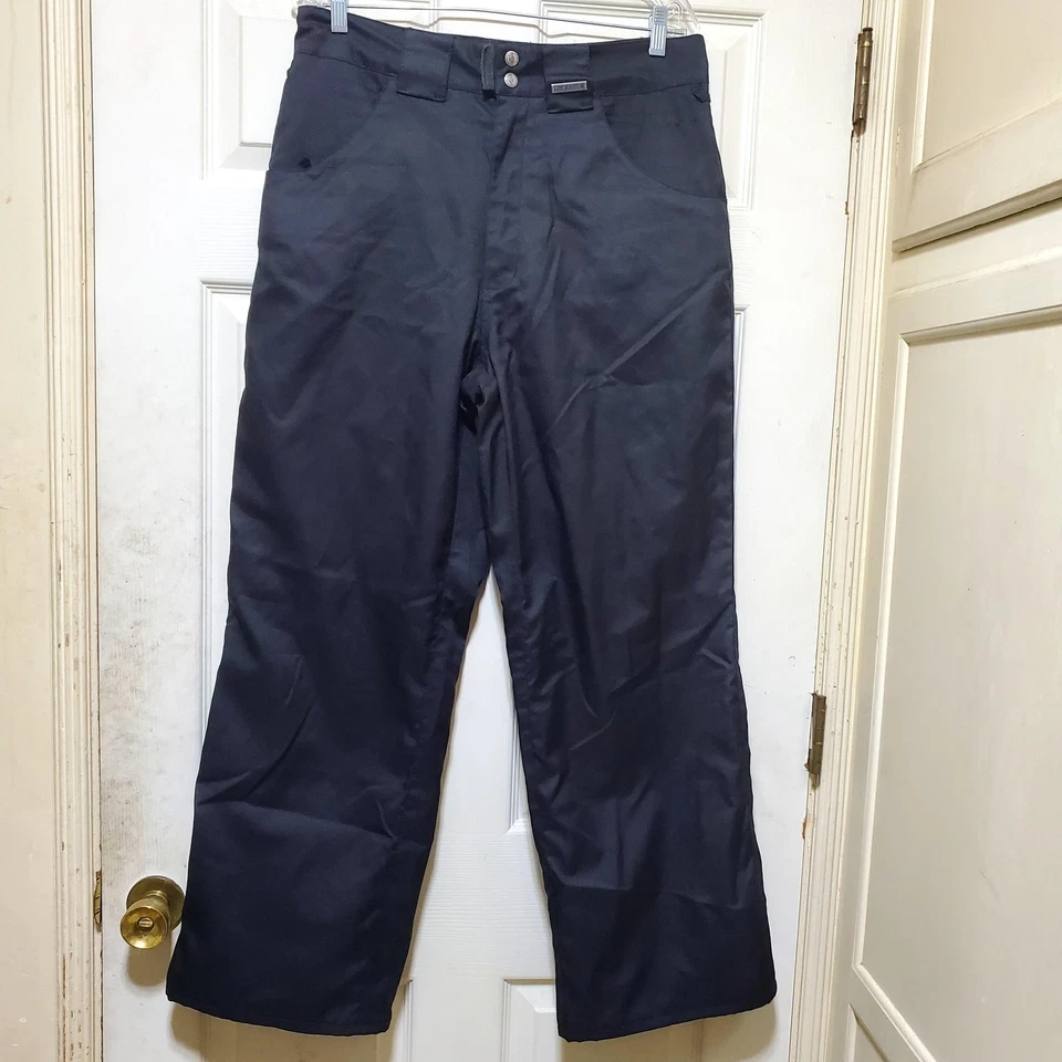 Pantalones de nieve Grenade para hombre medianos negros snowboard esquí invierno forrados impermeables Foto 2 de 4