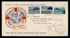 DR WHO 1957 NETHERLANDS ANTILLES FDC TOURIST COMBO R53407