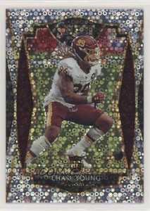 2020 Panini Select Premier Level Disco Prizm Chase Young #164 Rookie RC