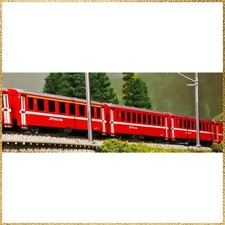 KATO N Gauge Alps Red Passenger Car EWI Basic Set 4 Cars 10-1413 Railway Model