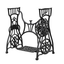 Antique Singer Treadle Stand – Restored Cast Iron Base | UK-Based Company