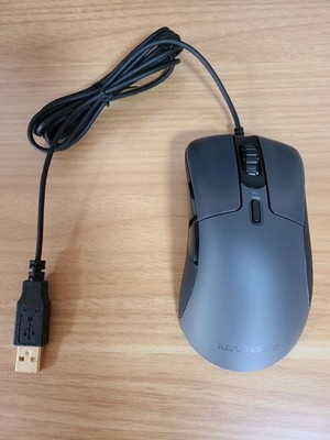 Topre REALFORCE RM1 MOUSE RFM02U21 USB PC Gaming Maus Grau aus Japan