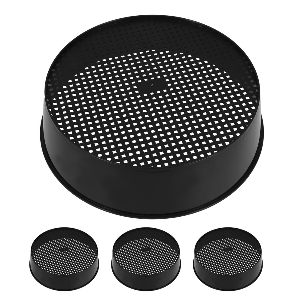 4 Pcs Garden Sieve Rock Sifter for Beach Gardening Tool Gravel Filtration