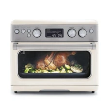 GreenPan 13-in-1 Elite Countertop Convection & Air Fryer, PFAS-Free ,Cream READ!