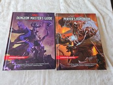 Dungeons and Dragons Dungeon Master's Guide And Players Handbook Lot Barely Used