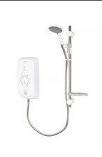 Triton 8.7kW Omnicare Ultra Thermostatic Electric Shower White CINCULT08W