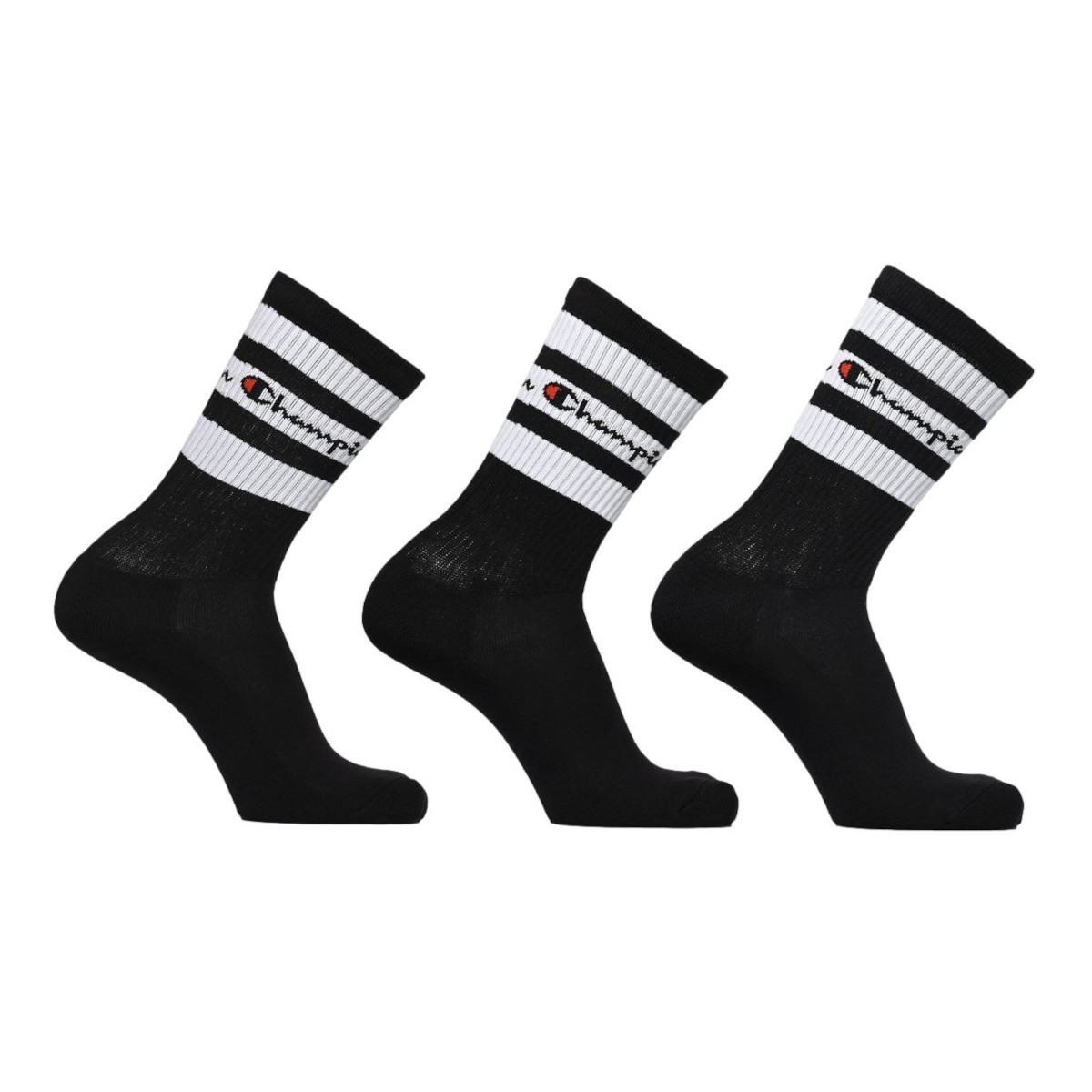 Champion Legacy Herrenkleidung Socken U20121KK001 3PK CREW SOCKS Schwarz 4590₽