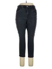 Wit Wisdom Women Black Jeans 16 Petites
