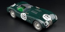 CMC Jaguar C-Type 24h Le Mans 1953 #18 - Limited Edition 1500 pcs