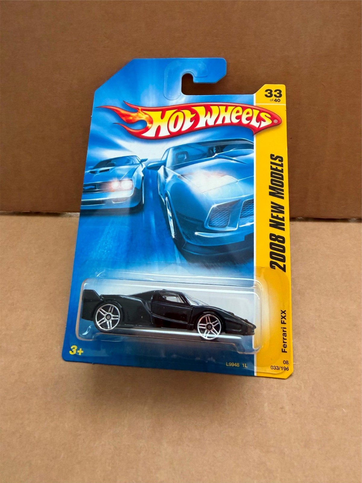 Hot Wheels Ferrari FXX 2008 New Models #33/40 Black N9