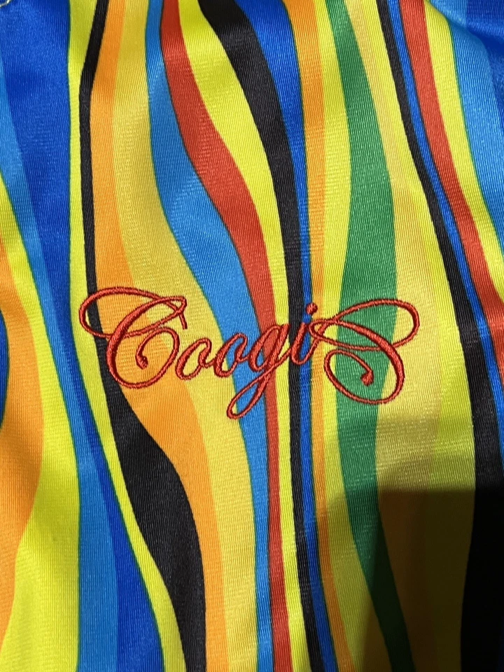 L -LARGE Vintage Coogi Jacket RARE Full Zip Hoodie Loud Urban Streetwear Y2K - Image 2 of 4