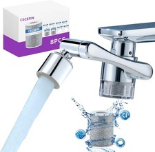 Water-Filter Sink-Faucet Extender-Aerator 9pcs Cartridges Reduce Chlorine