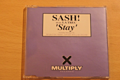 Sash! Feat. La Trec   Stay CDS (1997) VGC.