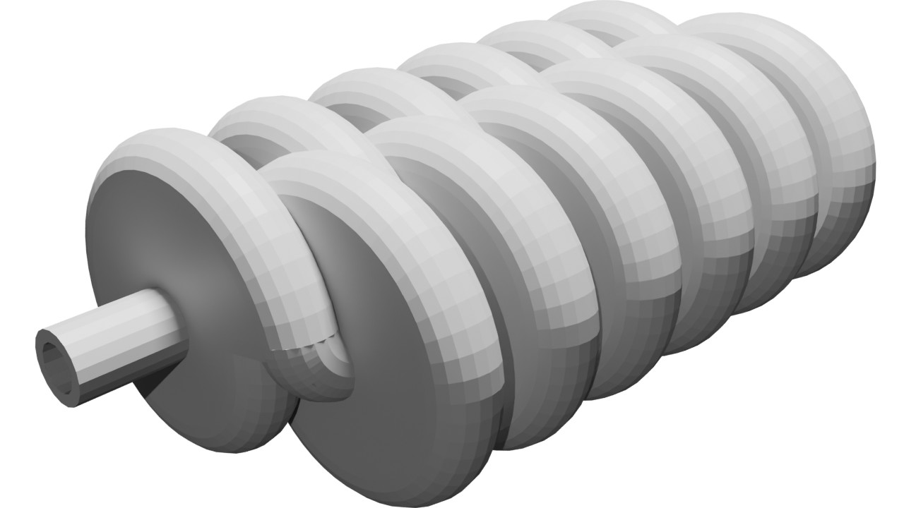 Valvola Unidirezionale Tesla - Geometria Fissa per Microfluidica