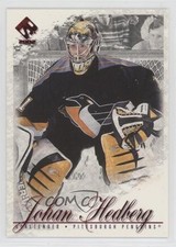 2001-02 Pacific Private Stock Johan Hedberg #108 17ex